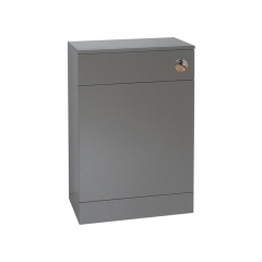 New White 500mm Floor Mounted Bathroom Furniture with Basin