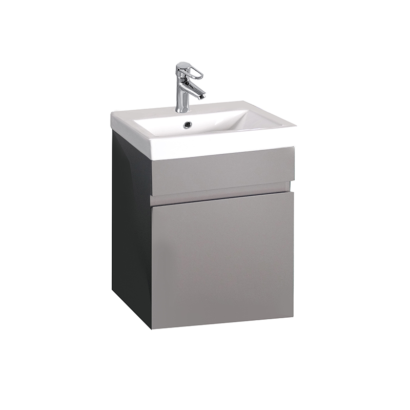 Export White 450mm Floating Vanity Unit and Ceramic Sink