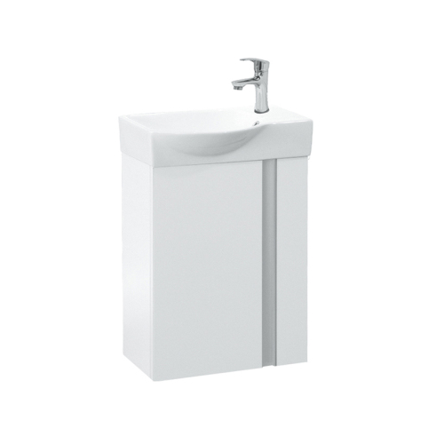 Kingstar White 61cm Standing Bathroom Cabinet with Sink