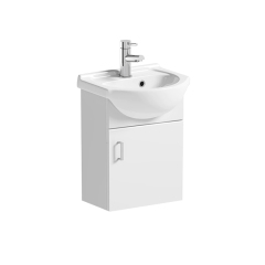 White 450mm Floating Bathroom Furniture with Sink