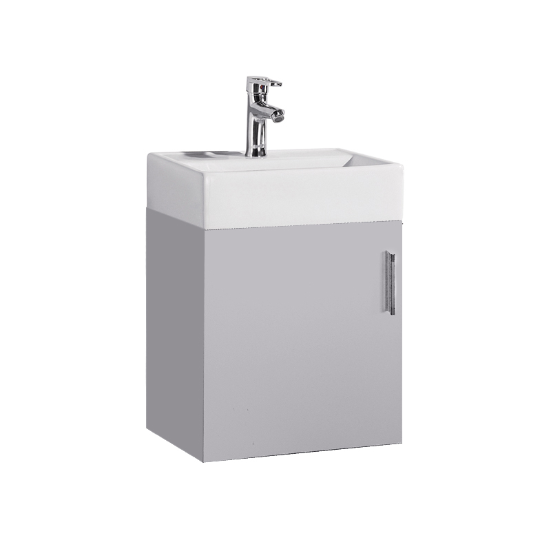 White 420mm Floating Vanity Unit and Sink