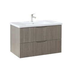 Wood 810mm Floating Bathroom Furniture with Sink