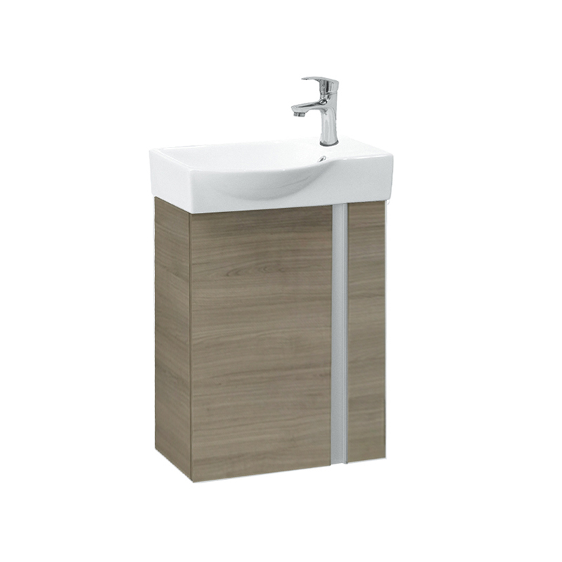 Kingstar White 61cm Standing Bathroom Cabinet with Sink