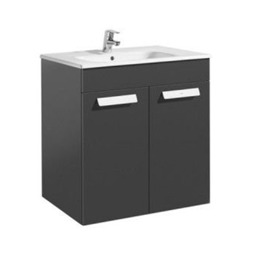 Kingstar White 61cm Standing Bathroom Cabinet with Sink