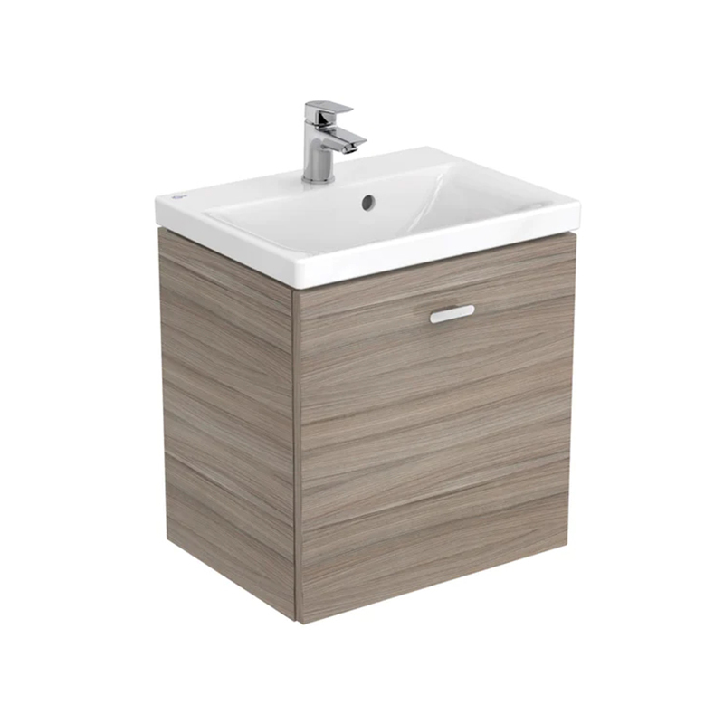 Wood 510mm Wall Mounted Bathroom Cabinet with Basin