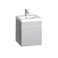 Export White 450mm Floating Vanity Unit and Ceramic Sink