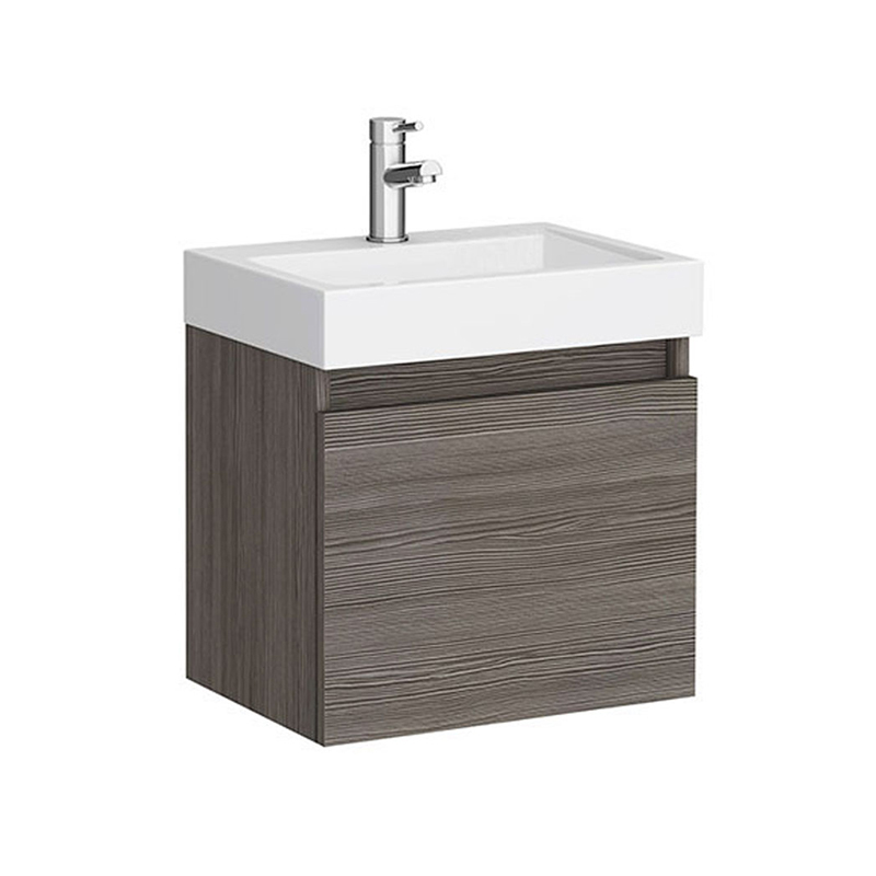 High Quality Dark Wood 51cm Floating Bathroom Vanity with Sink