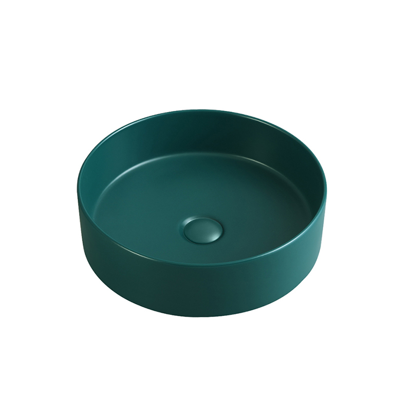 Matte Black Art Countertop Wash Basin 420mm