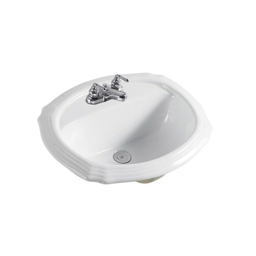 New 567mm White Undermout Bathroom Sink
