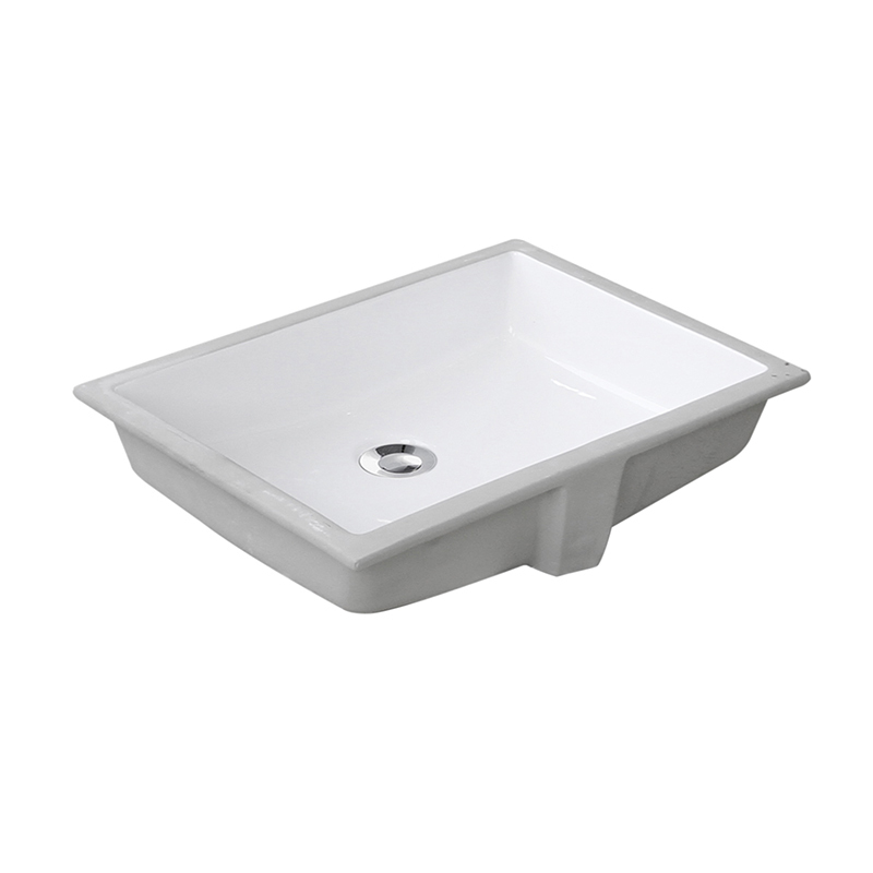 546mm White Undermount Bathroom Basin Sink