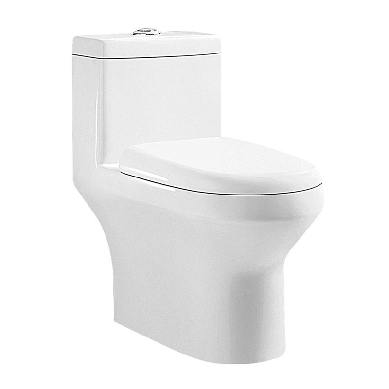 Toilet de lujo S-trap Toilet with Soft Close Seat