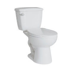 American Elongated Cupc S trap 305mm Two-piece Toilet Bowl with Soft Close Seat