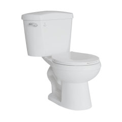 American Style Ceramic S-trap 300mm Round in Two Piece Toilet
