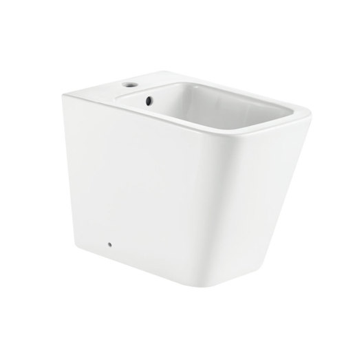 Hot Cold Water Ceramic Free standing Bidet Set