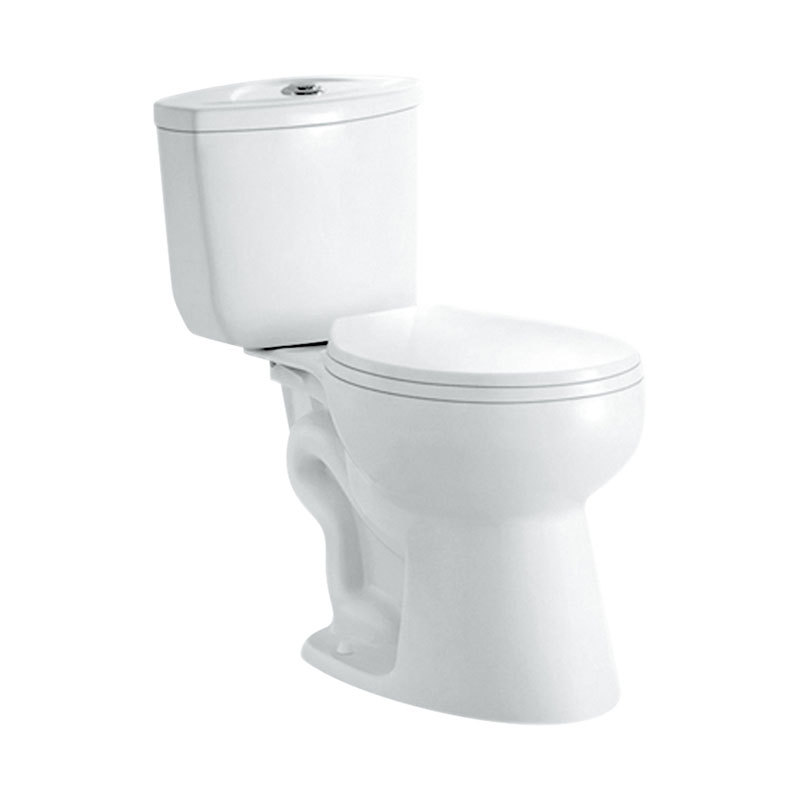 American Style Chair Height Ceramic S-trap 305mm Two-piece Toilet