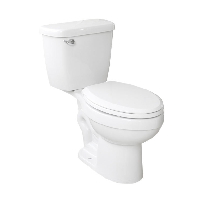 Elongated Chair Height Siphonic Cupc Two-piece Toilet with Soft Close Seat