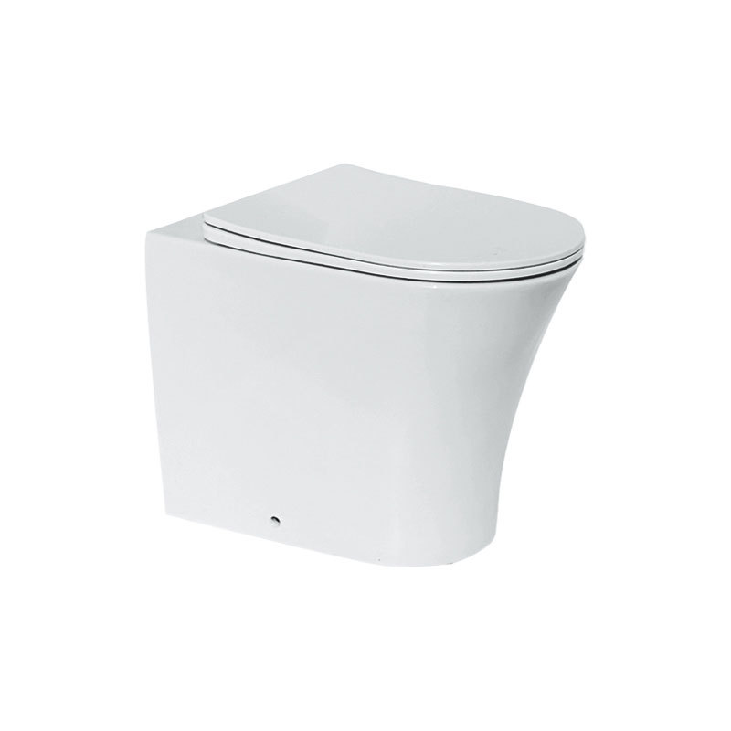 Modern Ceramic P-trap Hidden Water Ttank Toilet Bowl