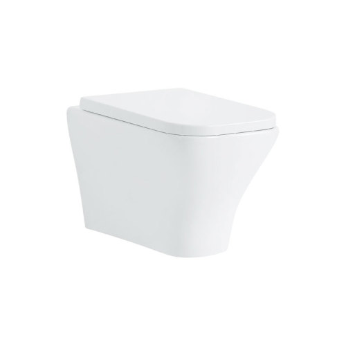 Modern Ceramic Rimless Wall Hung Toilet