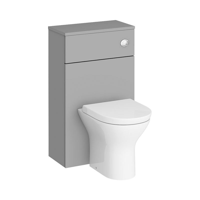 Modern Bathroom Suit Grey Color Toilet Cabinet and Toilet