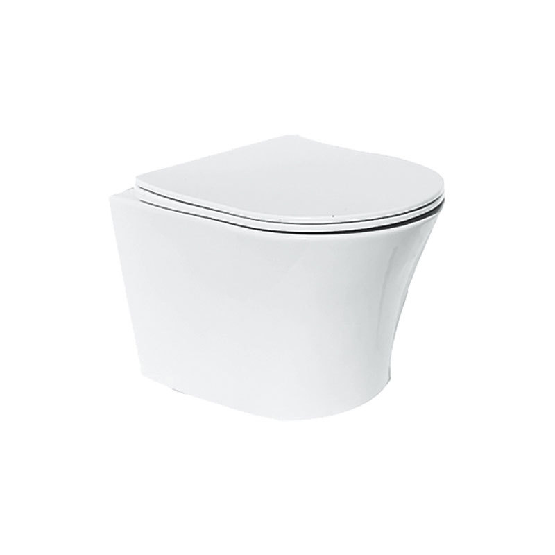 Luxury High Quality White Floating Toilet