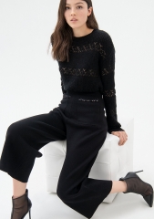 Women ECOVERO™ yarn Knitted casual pant