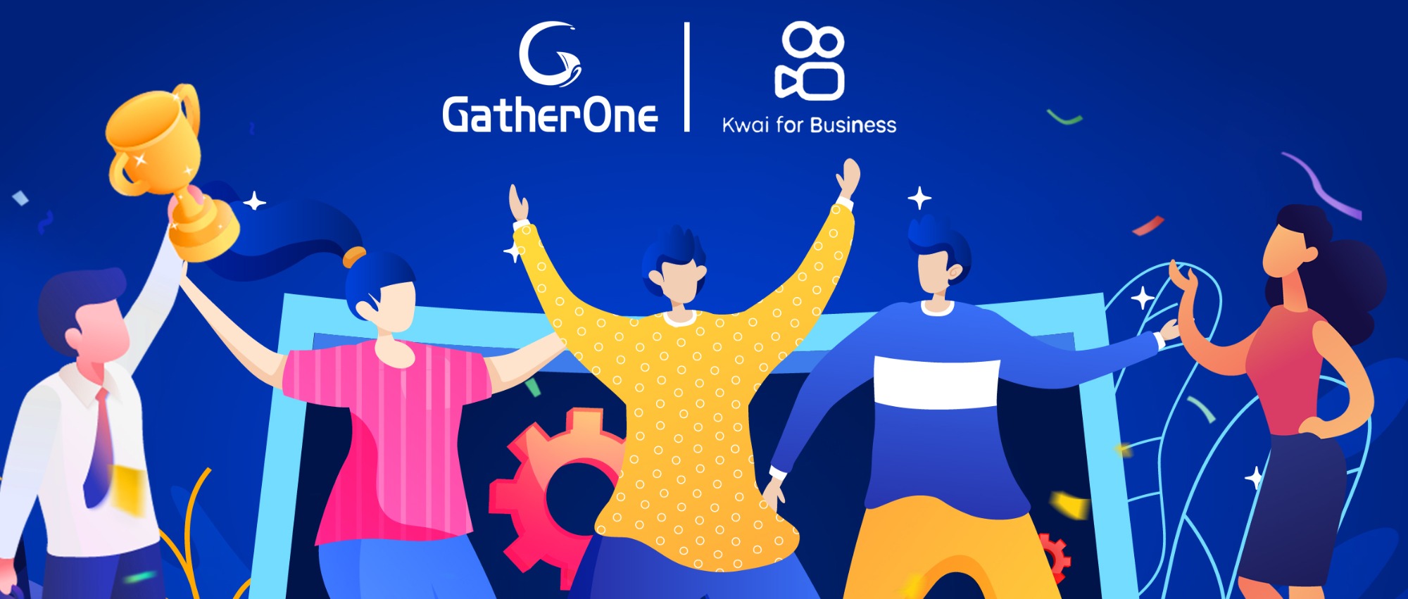 好消息！GatherOne成为快手国际版Kwai For Business官方一级代理！