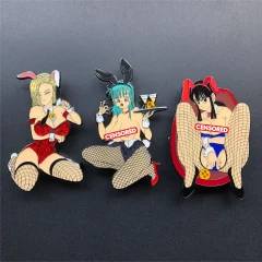 Dragon Ball Bunny Waifu Pins