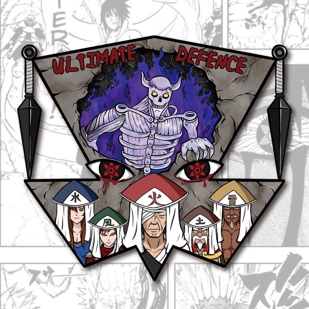 Sasuke vs 5 Kage Pin