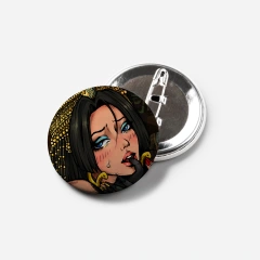 Boa Pin Button - Night in Ancient Egypt