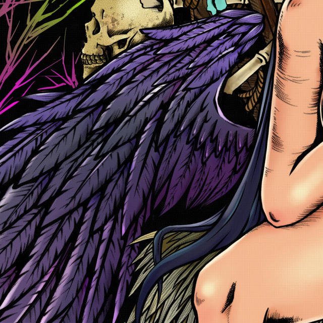 Albedo Poster - The Last Cannibal Angel