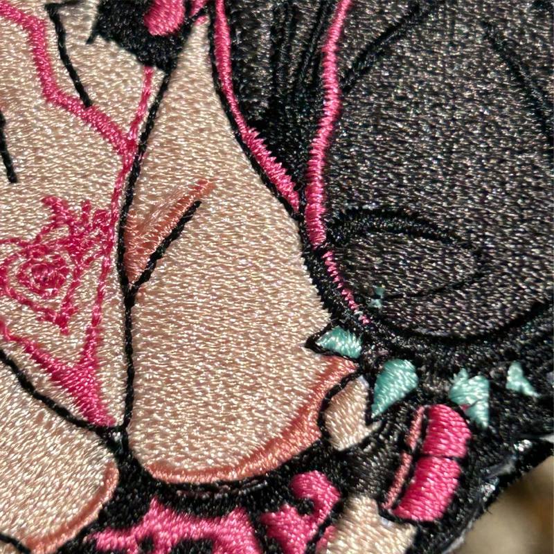 Bad Girl Embroidery Patch