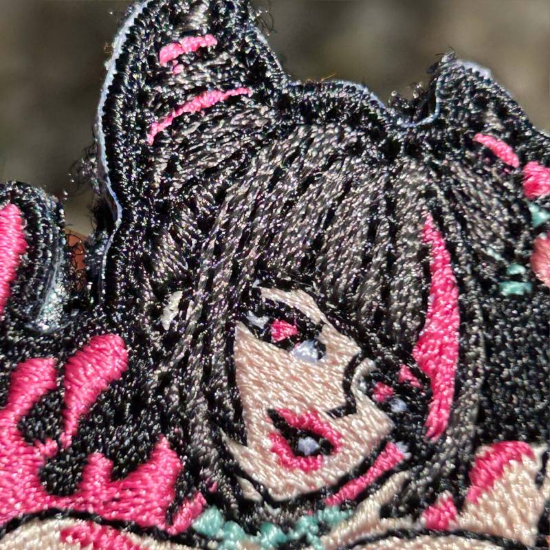 Bad Girl Embroidery Patch