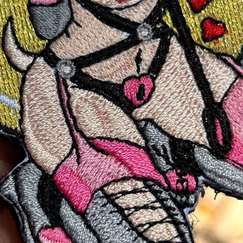 By My Side Embroidery Patch