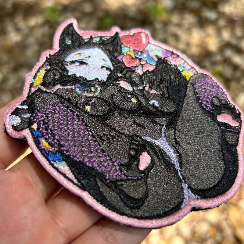 Join Me Human Embroidery Patch