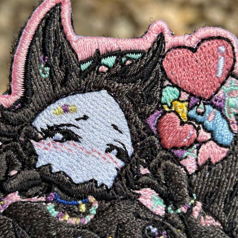 Join Me Human Embroidery Patch