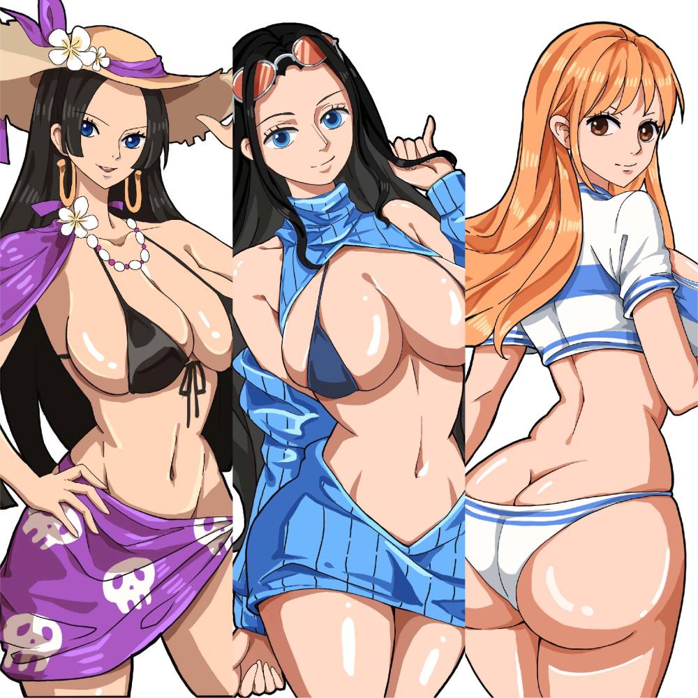 OP Waifus On The Beach