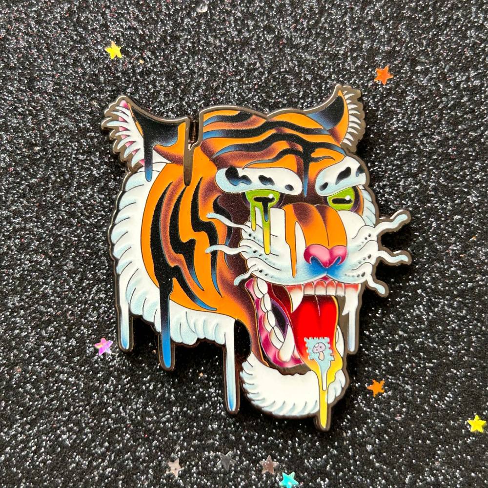 Space.Paranoid Tattoo Pins 1.0