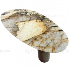 Baxter Lagos Table - Natural Marble Dinning Table