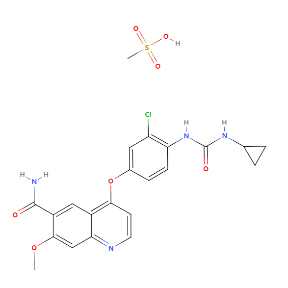 Lenvatinib CAS No.: 417716-92-8