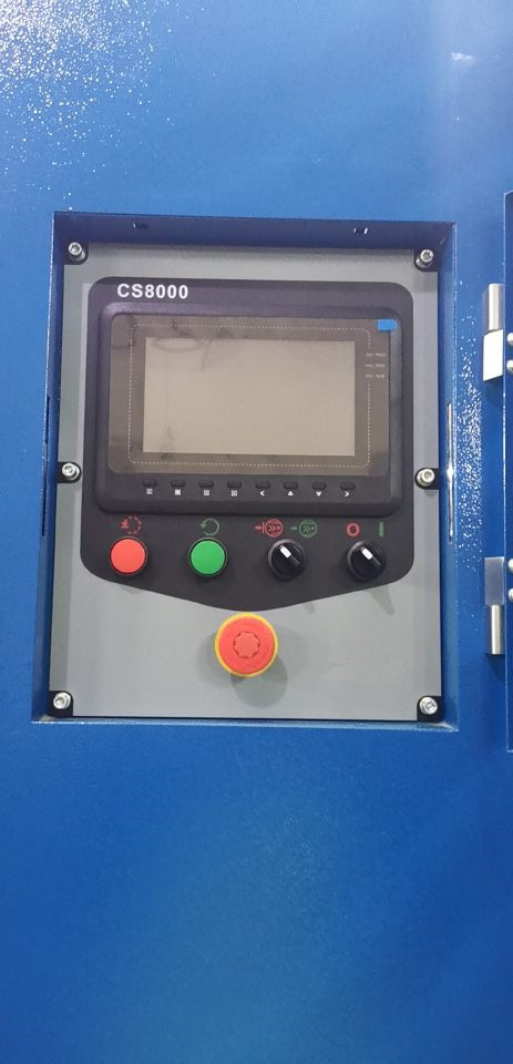 Building site application diesel air compressor