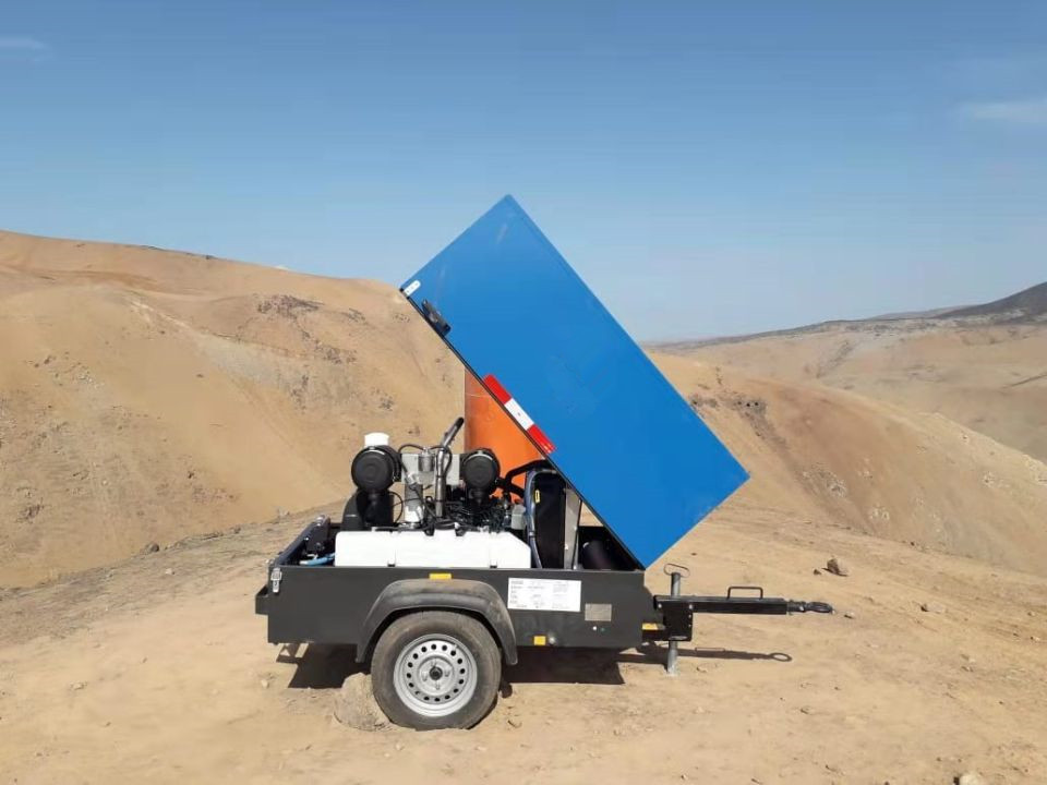 Versorgungs- und Sandstrahl-Diesel-Luftkompressor