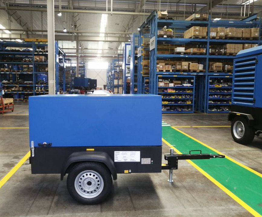 Bau-Diesel-Luftkompressor