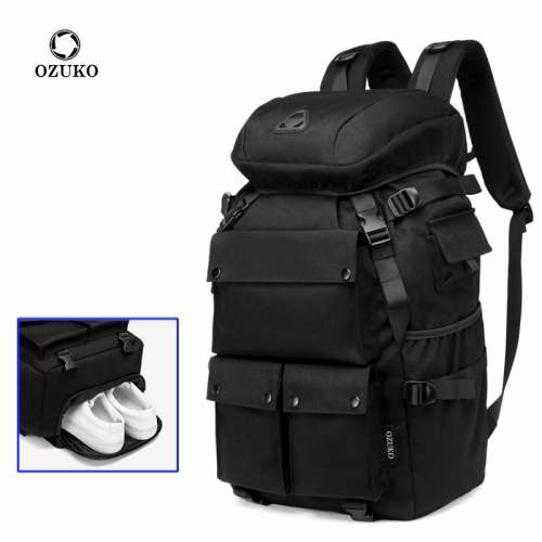 Ozuko 9279 Bagpack Hunting Outdoor Backpack Ps5 Sneaker Custom Travel Bags Military Tactical Hiking Backpack