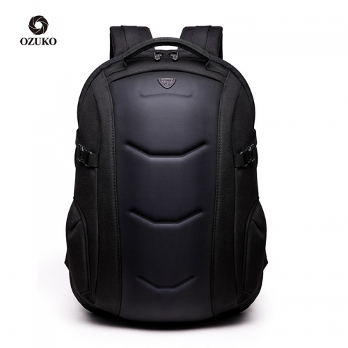 Ozuko 8980 Mochila Hombre Laptop Para Moto Japanese School Bags For Teenagers Trendy Luxury Anti Theft Hard Shell Backpack