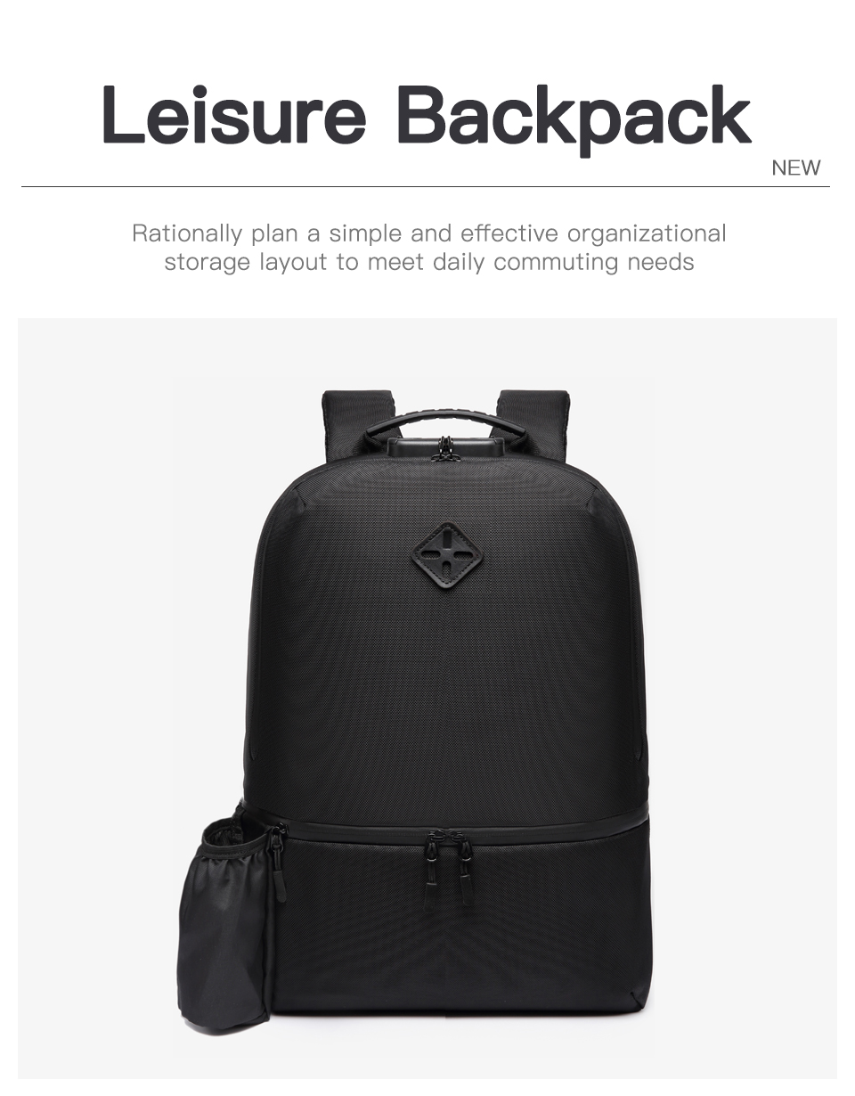 Ozuko 9216 Logo Lightweight Water Proof Laptop Backpack – CheapUndies