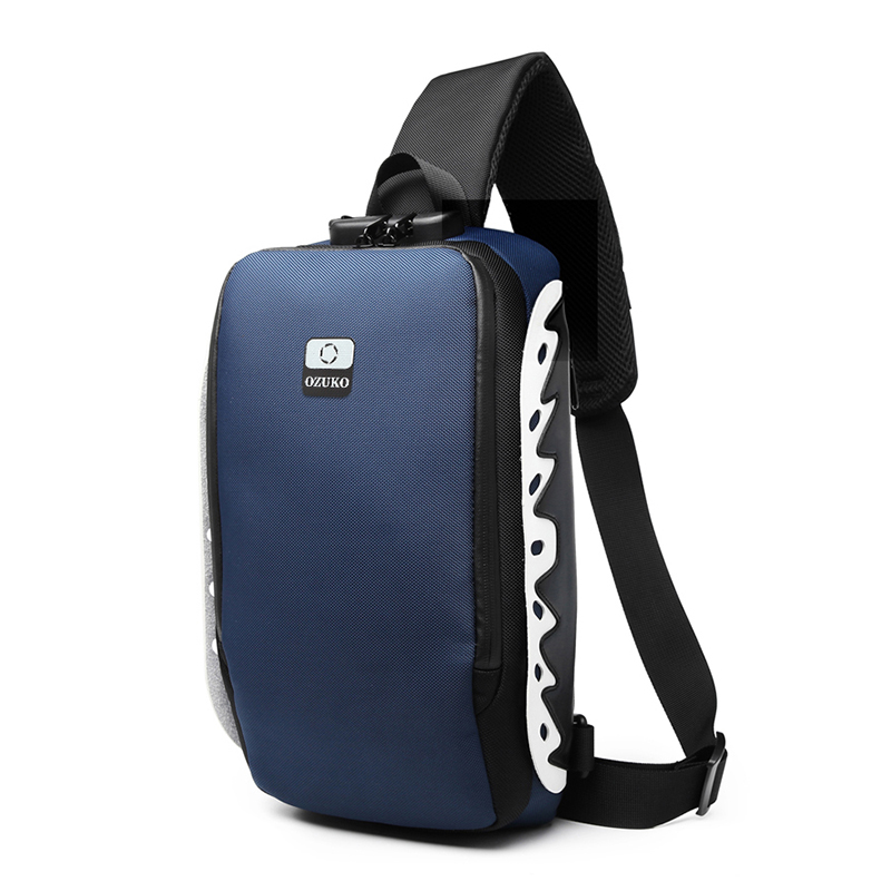 Ozuko 9281 Men Shoulder Bag Antitheft Crossbody Male Messenger Bags