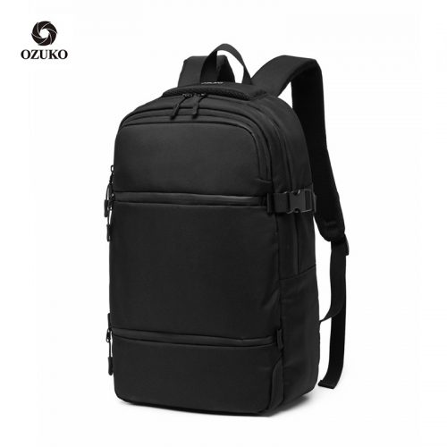 Ozuko 9211 Stylish Laptop Simple Teenager School Computer Bag Waterproof Lightweight Travel Backpack