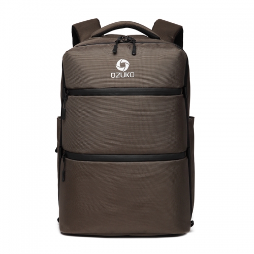 OZUKO 9207 Laptop Backpacks Anti-thief Backpack Male USB 