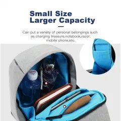 Ozuko 8963 New Trending Products Crossbody Anti Theft Shoulder Mini Crossbody Phone Bag Messenger Luxury Business Mens Bags Casual