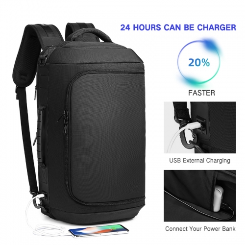 OZUKO Multifunction Men Travel Bag Large Capacity Waterproof Duffle Ba –  DHTPL Store